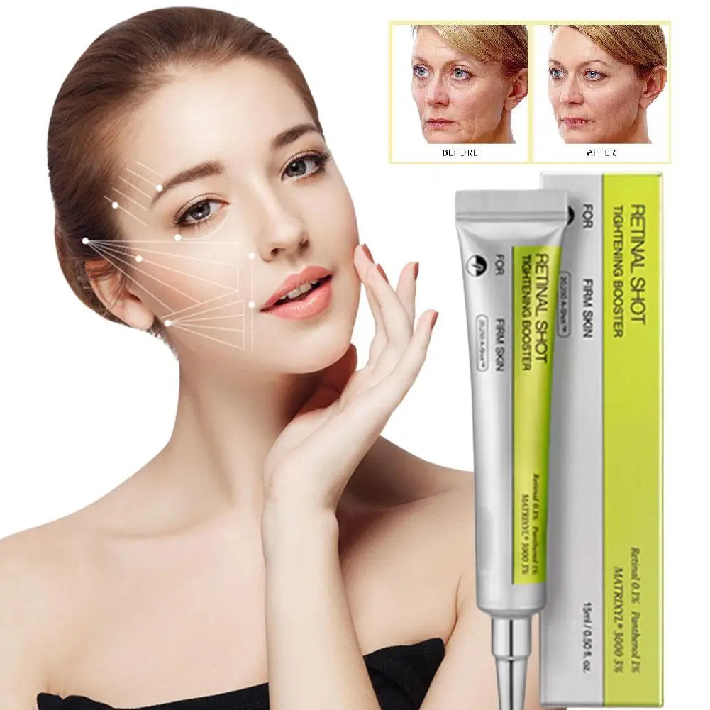 Retinol Shot Moisturizing Eye Essence Long-lasting Hydrating Serum Nourishing Firming Smoothing Natural Gentle Skin Care